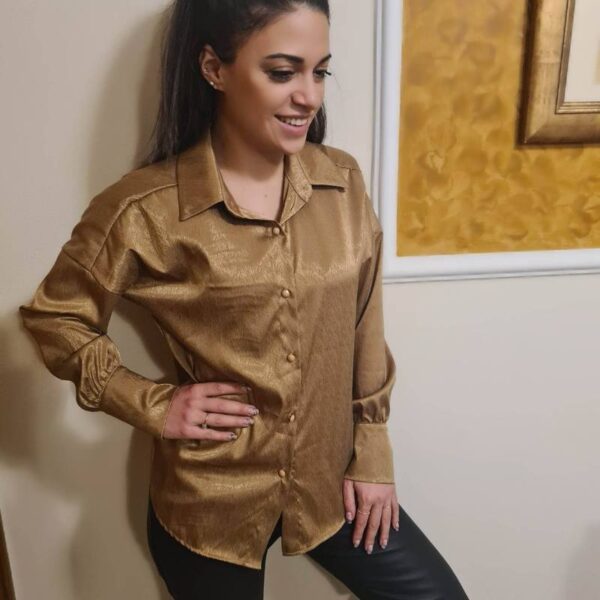 Πουκάμισο Σατέν σε 3 Αποχρώσεις