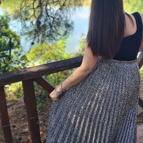 Φούστα Maxi Animal Print