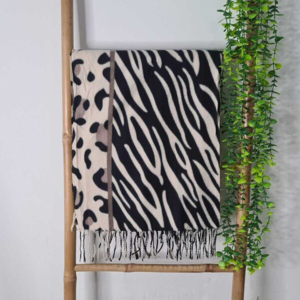 Γυναικεία Πασμίνα Animal Print σε 2 Αποχρώσεις