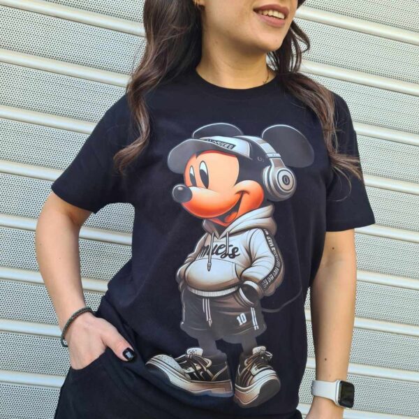 Γυναικείο Oversized T-Shirt με Mickey